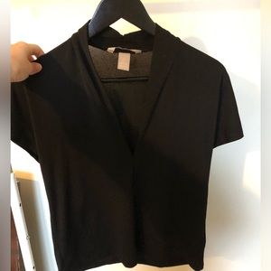 H&M black v neck